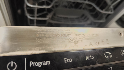 Zdjęcie przedmiotu: Bosch SPV2IKX10E dishwasher