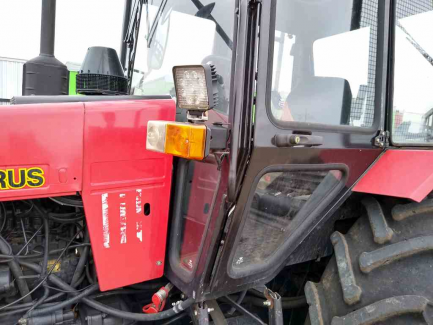 Zdjęcie przedmiotu: AUKCJA PAKIETOWA Ciągnik rolniczy Belarus 1221.2 + Przyczepa zrywkowa Palms 12D/700