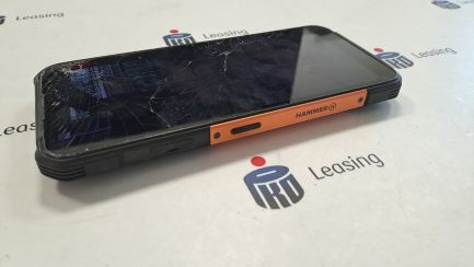 Zdjęcie przedmiotu: Смартфон MYPHONE Hammer Construction 2 5G Thermal 8/256GB 6.58" 120Hz Чорний та помаранчевий