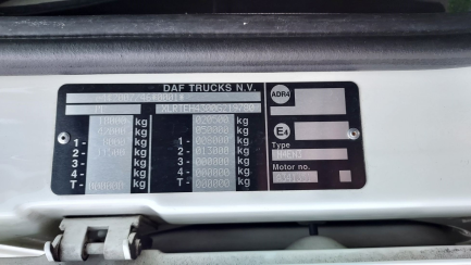 Zdjęcie przedmiotu: DAF XF 480 E6 21.0t FT Space Cab