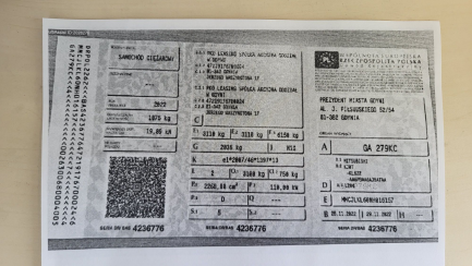Zdjęcie przedmiotu: Mitsubishi L200 2.2 d DC Stark Basic aut Oświadczenie o utracie DR