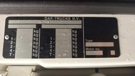 Zdjęcie przedmiotu: DAF XF 480 E6 21.0t FT Space Cab
