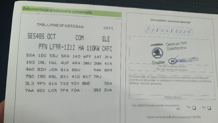 Zdjęcie przedmiotu: SKODA, Octavia III Kombi 13-17, 2.0 TDI Elegance