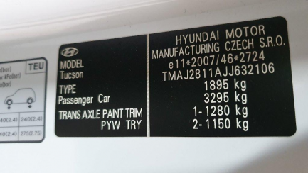 Zdjęcie przedmiotu: Hyundai Tucson 1.6 GDI BlueDrive Classic 2WD