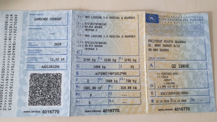 Zdjęcie przedmiotu: Mercedes-benz Cla AMG 45 S 4-Matic 8G-DCT