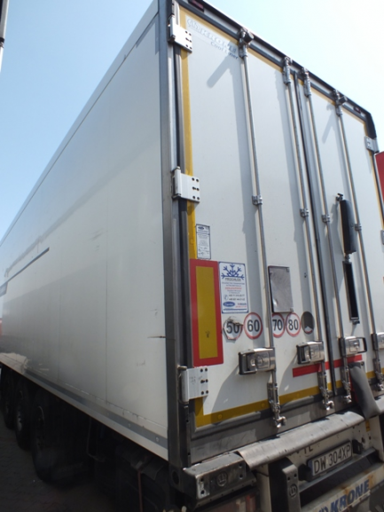 Zdjęcie przedmiotu: KRONE SDR 27 refrigerator semi-trailer