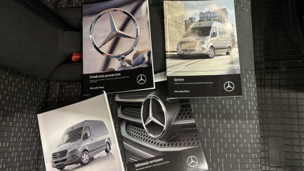 Zdjęcie przedmiotu: Mercedes-benz Sprinter E6e 3.5t Oświadczenie o utracie DR