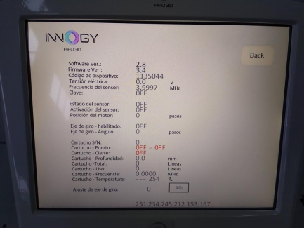 Zdjęcie przedmiotu: Hifu Innogy 3D medical device