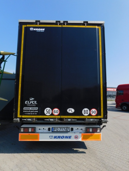 Zdjęcie przedmiotu: KRONE SD Curtain semitrailer