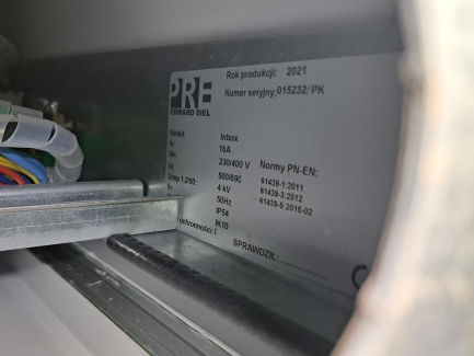 Zdjęcie przedmiotu: PRE Edward Biel EVB Inbox H charging station