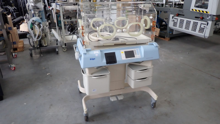 Zdjęcie przedmiotu: Closed incubator DRAGER C2PS-1 Isolette 8000