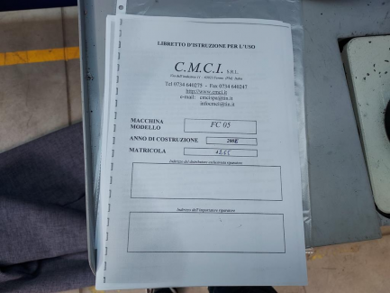 Zdjęcie przedmiotu: Взуття швейна машина C.M.C.I. FC05