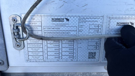 Zdjęcie przedmiotu: SCHMITZ SCS 24 35.0t Skrzyniowa