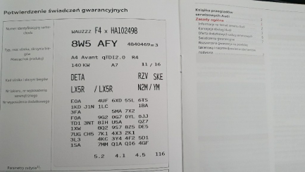 Zdjęcie przedmiotu: Audi A4 AVANT 2.0 TDI Quattro S tronic