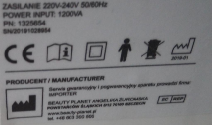 Zdjęcie przedmiotu: Hifu Innogy 3D medical device