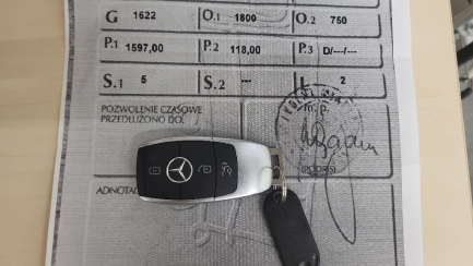 Zdjęcie przedmiotu: Mercedes-benz C200D Kombi 9G-TRONIC Oświadczenie o utracie DR
