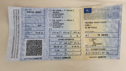 Zdjęcie przedmiotu: Renault Captur 1.0 TCe Techno LPG Відсутність документів на встановлення газу