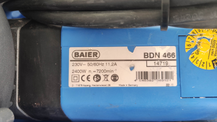 Zdjęcie przedmiotu: Bruzdownica BAIER BDN 466 na 6 tarcz