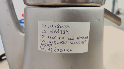 Zdjęcie przedmiotu: Stalgast 480021 citrus juicer