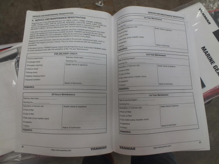 Zdjęcie przedmiotu: YANMAR yacht engine with YANMAR Y4LHA Y4LHA equipment - STP