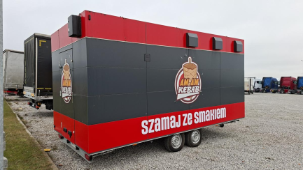 Zdjęcie przedmiotu: AM AM KEBAB TENSA TE22 food trailer