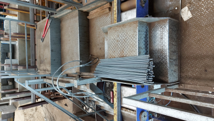 Zdjęcie przedmiotu: Rebar cutting line Shilt Engineering BV (Netherlands) Multibar 300