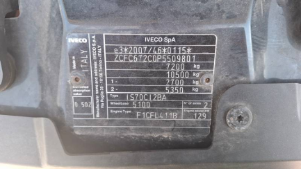 Zdjęcie przedmiotu: Iveco DAILY HI-MATIC E6e 7.2t