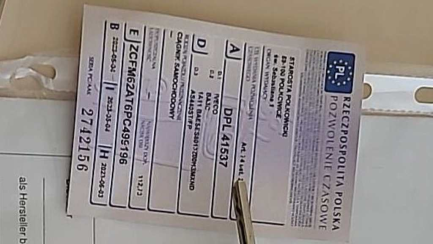 Zdjęcie przedmiotu: Iveco S-Way E6d 18.0t Oświadczenie o utracie DR