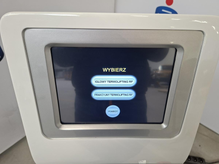 Zdjęcie przedmiotu: RF FRAX PLUS cosmetic device using the technology of radio waves, mikronakłuć and cryotherapy to perform fractional radiofrequency microneedle treatment