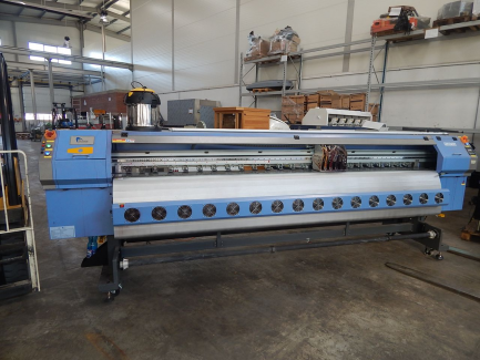 Printing plotter ALLWIN KONICA K3208-512 + WELDER