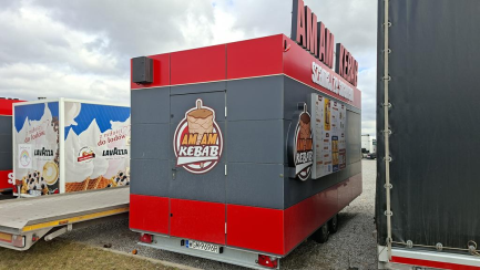 Zdjęcie przedmiotu: PRZYCZEPA GASTRONOMICZNA