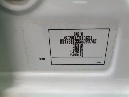 Zdjęcie przedmiotu: Dacia Logan MCV 1.2 16V SL Open