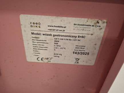 Zdjęcie przedmiotu: Візок для морозива FoodBIKE 8+6C