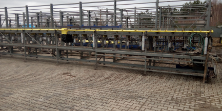 Zdjęcie przedmiotu: Rebar cutting line Shilt Engineering BV (Netherlands) Multibar 300