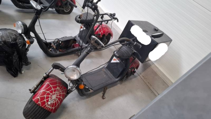 Motorower Shansu Egreen Brak możliwości ustalenia przebiegu!