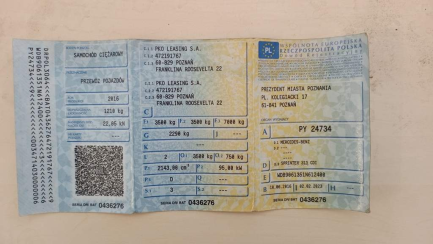 Zdjęcie przedmiotu: Mercedes-benz Sprinter E5 3.5t