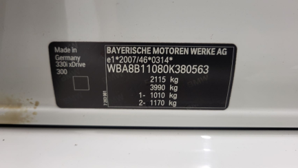 Zdjęcie przedmiotu: BMW 330i xDrive M Sport sport-aut Cepik Informacja o odczycie licznika!