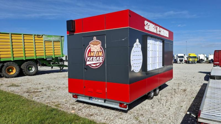 Zdjęcie przedmiotu: PRZYCZEPA GASTRONOMICZNA ZP TRAILERS ZP352 Oświadczenie o utracie DR