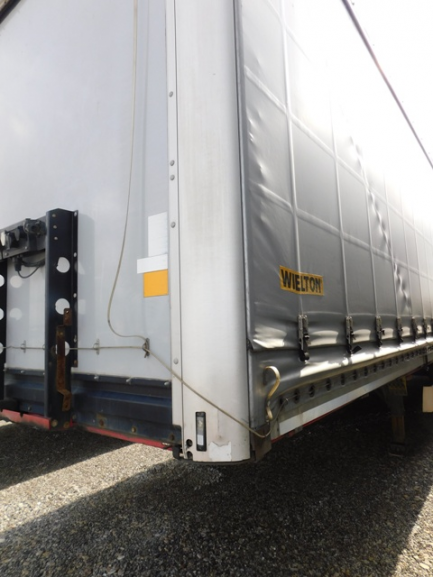 Zdjęcie przedmiotu: AUCTION OF THE DAY WIELTON NS3K Curtain trailer