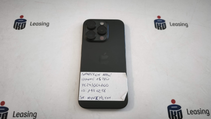 Zdjęcie przedmiotu: Телефон/смартфон Apple iPhone 15 Pro 128GB 5G 6.1" 120 Hz Титаново-чорний