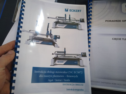 Zdjęcie przedmiotu: Automatic oxygen-plasma cutting machine Eckert Szafir