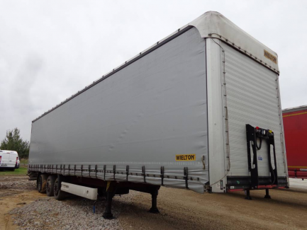 Zdjęcie przedmiotu: WIELTON NS3K Curtain trailer