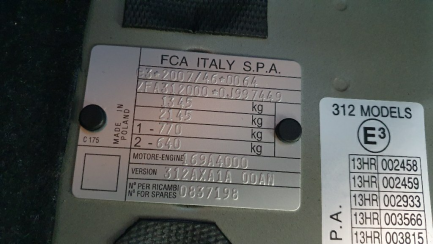 Zdjęcie przedmiotu: Fiat FIAT 500 1.2 Lounge