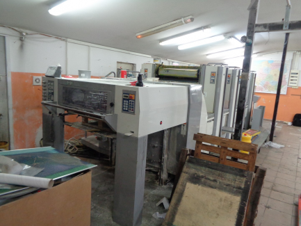 Zdjęcie przedmiotu: Sakurai Oliver 475 SDW offset printing machine