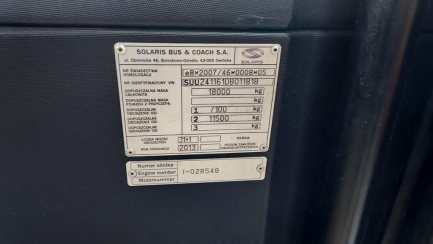 Zdjęcie przedmiotu: SOLARIS URBINO 12