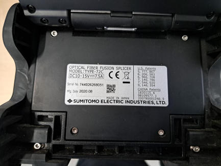 Zdjęcie przedmiotu: Spawarka światłowodowa SUMITOMO TYPE-72C + reflektometr światłowodowy EXFO MAX-730C-SM2-EA