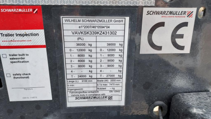 Zdjęcie przedmiotu: SCHWARZMULLER K-serie Сталевий самоскид