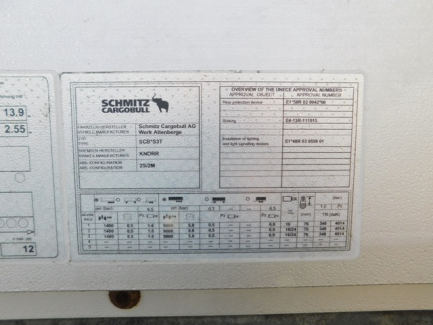 Zdjęcie przedmiotu: SCHMITZ CARGOBULL AG S01, SCS 24 / L-13.62 E B curtain semi-trailer