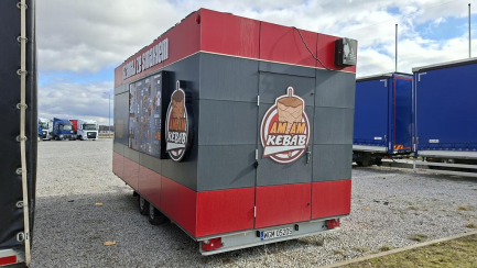 Zdjęcie przedmiotu: Przyczepa gastronomiczna ZP352 TRAILERS