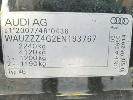 Zdjęcie przedmiotu: Audi A6